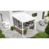 Terrassenüberdachung Professional 300 Cm X 300 Cm Weiß PC Opal