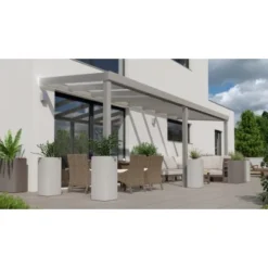 Terrassenüberdachung Professional 600 Cm X 250 Cm Grau Struktur Glas 6 Terrassenüberdachung Professional 600 Cm X 250 Cm Grau Struktur Glas -Vitavia Verkäufe 602265 11007300 3