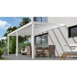 Terrassenüberdachung Professional 500 Cm X 350 Cm Weiß Glas 6 Terrassenüberdachung Professional 500 Cm X 350 Cm Weiß Glas -Vitavia Verkäufe 602287 11007300 3