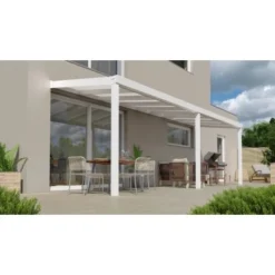 Terrassenüberdachung Professional 700 Cm X 250 Cm Weiß PC Opal 6 Terrassenüberdachung Professional 700 Cm X 250 Cm Weiß PC Opal -Vitavia Verkäufe 602551 11007300 3