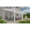Terrassenüberdachung Professional 700 Cm X 350 Cm Weiß PC Klar