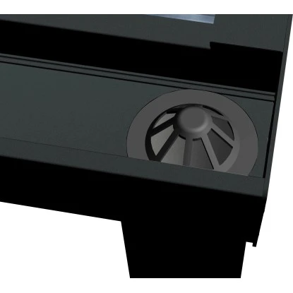 Terrassenüberdachung Professional 400 Cm X 350 Cm Schwarz Struktur PC Klar 4 Terrassenüberdachung Professional 400 Cm X 350 Cm Schwarz Struktur PC Klar – Bild 4