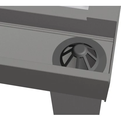 Terrassenüberdachung Professional 400 Cm X 200 Cm Grau Struktur PC Opal 4 Terrassenüberdachung Professional 400 Cm X 200 Cm Grau Struktur PC Opal – Bild 4