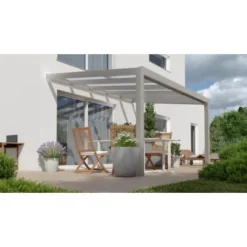 Terrassenüberdachung Professional 400 Cm X 300 Cm Grau Struktur Glas 6 Terrassenüberdachung Professional 400 Cm X 300 Cm Grau Struktur Glas -Vitavia Verkäufe 603234 11007300 3