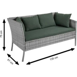 Indoba Gartenmöbel-Set Amalfi 6-teilig -Vitavia Verkäufe 60339188473 11001300 VM 35