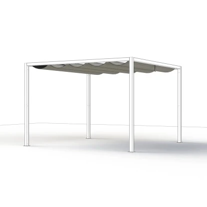 Siena Garden Dachbezug Für Schattenmanufaktur Grau 300 Cm X 300 Cm 3 Siena Garden Dachbezug Für Schattenmanufaktur Grau 300 Cm X 300 Cm – Bild 3