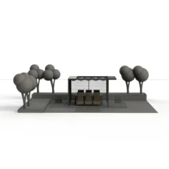 Siena Garden Vorhang M.Insektenschutz F.Schattenmanufaktur Anthrazit 300cmx210cm -Vitavia Verkäufe 6064091 1346 8