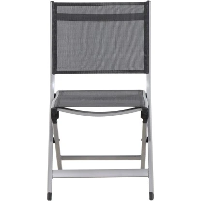 Siena Garden Klappstuhl Tesoro Silber 2 Siena Garden Klappstuhl Tesoro Silber – Bild 2