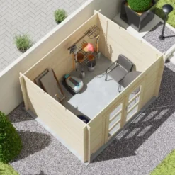 Forest-Style Holz-Gartenhaus 298 Cm X 222 Cm -Vitavia Verkäufe 622433 2871 04