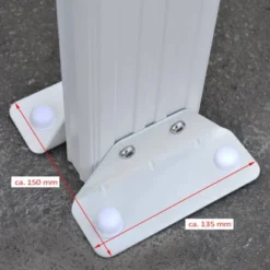 Home Deluxe Terrassenüberdachung Solis Alu 618 X 303 X 226 / 278 Cm Weiß -Vitavia Verkäufe 6234926 11007200 14