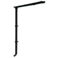 Skan Holz Stahl-Regenrinnen-Set 251 Cm Anthrazit