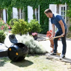 Hozelock Trommelkomposter Easy Mix 2in1 -Vitavia Verkäufe 6280176 103370 A 03