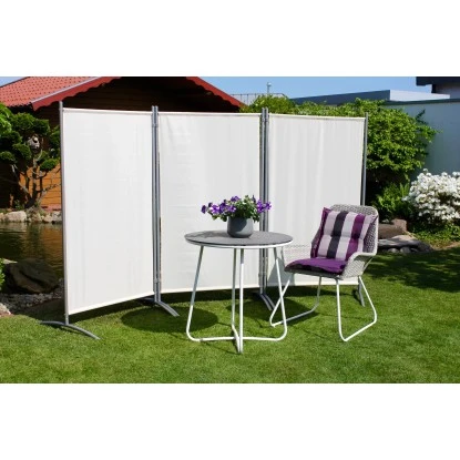 Leco Stellwand 3-tlg. Natur 2 Leco Stellwand 3-tlg. Natur – Bild 2