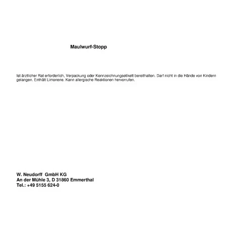 Neudorff Maulwurf-Stopp 200 G (100 Drops) 2 Neudorff Maulwurf-Stopp 200 G (100 Drops) – Bild 2