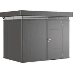 Biohort Nebengebäude CasaNova 3 X 2 Grau-Metallic Tür Rechts