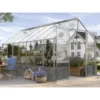 Vitavia Gewächshaus Cassandra 11500 ESG 3 Mm Alu Blank Inkl. Sockel Siola Anthrazit