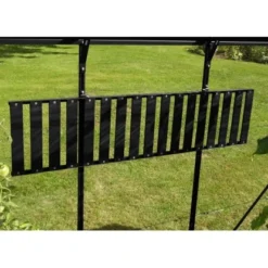 Vitavia Aluregal Abklappbar Schwarz 120 Cm X 30 Cm