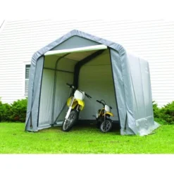 ShelterLogic Foliengerätehaus Grau 240 Cm X 240 Cm X 240 Cm -Vitavia Verkäufe 6775990704231 1304 4