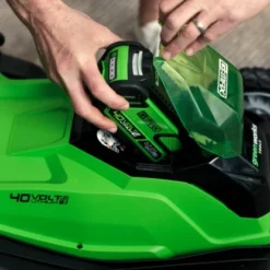 Greenworks Akku-Rasenmäher G40LM41K4 KIT 40V -Vitavia Verkäufe 6952909025865 2705 A 12