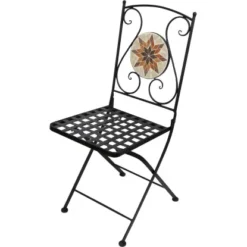 Balkonset Honobia 3-teilig Stahl Mosaik -Vitavia Verkäufe 717998 3299 2