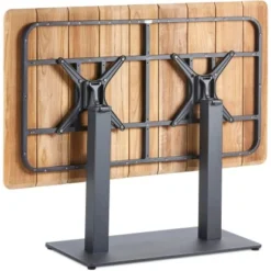 Best Tisch Cervia Ø 90 Cm X 75 Cm Anthrazit/Teak