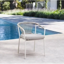 Best Dining-Sessel Matera 59 Cm X 61 Cm X 79 Cm Weiß/Sand -Vitavia Verkäufe 719941 3271 03