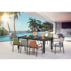 Best Dining-Sessel Positano 57 Cm X 63 Cm X 86 Cm Anthrazit/Hellgrau -Vitavia Verkäufe 719944 3271 04