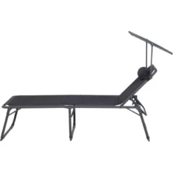 Siena Garden Campingliege Premium 200 Cm X 69 Cm X 43 Cm Anthrazit