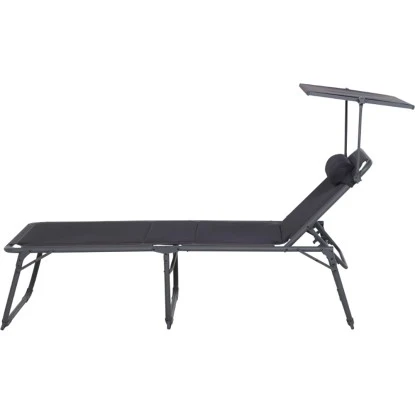 Siena Garden Campingliege Premium 200 Cm X 69 Cm X 43 Cm Anthrazit 7 Siena Garden Campingliege Premium 200 Cm X 69 Cm X 43 Cm Anthrazit – Bild 7