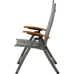 Siena Garden Klappsessel Savina XL Alu 72 Cm X 62,5 Cm X 113 Cm Grau FSC® 22 Siena Garden Klappsessel Savina XL Alu 72 Cm X 62,5 Cm X 113 Cm Grau FSC® -Vitavia Verkäufe 720496 1346 03