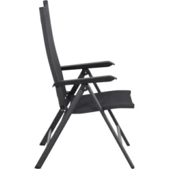 Siena Garden Klappsessel Tesoro Alu 68 Cm X 60 Cm X 110 Cm Anthrazit Matt -Vitavia Verkäufe 720513 1346 10