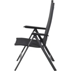 Siena Garden Klappsessel Tesoro Alu 68 Cm X 60 Cm X 110 Cm Anthrazit Matt -Vitavia Verkäufe 720513 1346 15