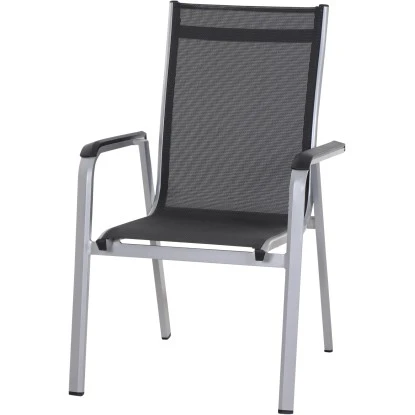 Siena Garden Stapelsessel Tesoro Alu 68 Cm X 62,5 Cm X 98 Cm Silber 1 Siena Garden Stapelsessel Tesoro Alu 68 Cm X 62,5 Cm X 98 Cm Silber