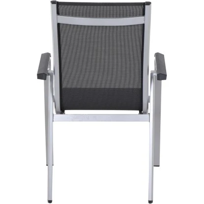 Siena Garden Stapelsessel Tesoro Alu 68 Cm X 62,5 Cm X 98 Cm Silber 9 Siena Garden Stapelsessel Tesoro Alu 68 Cm X 62,5 Cm X 98 Cm Silber – Bild 9