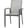 Siena Garden Stapelsessel Velia Alu 56 Cm X 66 Cm X 89 Cm Anthrazit