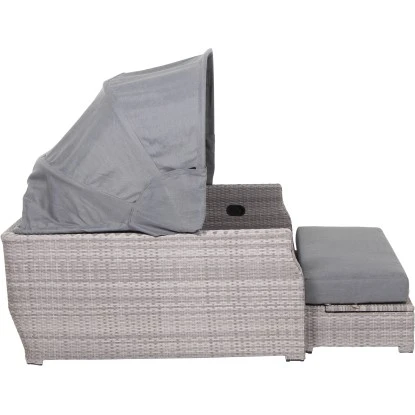 Siena Garden Loungeinsel Lobos II Alu 148 Cm X 158 Cm X 67 Cm Grau Inkl. Kissen 4 Siena Garden Loungeinsel Lobos II Alu 148 Cm X 158 Cm X 67 Cm Grau Inkl. Kissen – Bild 4