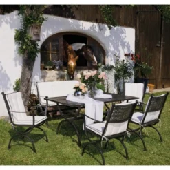 MBM Sessel Romeo Stahl 64 Cm X 55 Cm X 90 Cm Marone -Vitavia Verkäufe 720706 1346 12