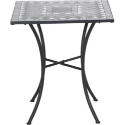 Siena Garden Bistrotisch Como Stahl 64 Cm X 64 Cm X 71 Cm Grau Mosaik -Vitavia Verkäufe 720875 1346 05