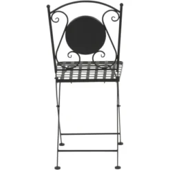 Siena Garden Klappsessel Prato Eisen 37 Cm X 36 Cm X 90 Cm Schwarz Mosaik -Vitavia Verkäufe 720892 1346 06