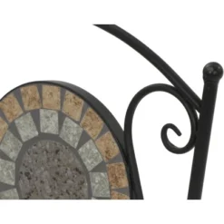 Siena Garden Klappsessel Prato Eisen 37 Cm X 36 Cm X 90 Cm Schwarz Mosaik -Vitavia Verkäufe 720892 1346 10