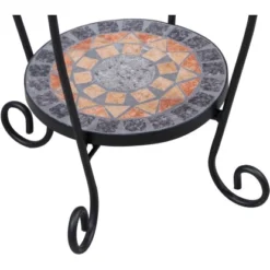 Siena Garden Blumenständer Prato Eisen 41 Cm X 41 Cm X 59 Cm Schwarz Mosaik -Vitavia Verkäufe 720914 1346 09