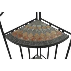 Siena Garden Eckregal Prato Eisen 63 Cm X 29 Cm X 142 Cm Schwarz Mosaik 19 Siena Garden Eckregal Prato Eisen 63 Cm X 29 Cm X 142 Cm Schwarz Mosaik -Vitavia Verkäufe 720916 1346 09