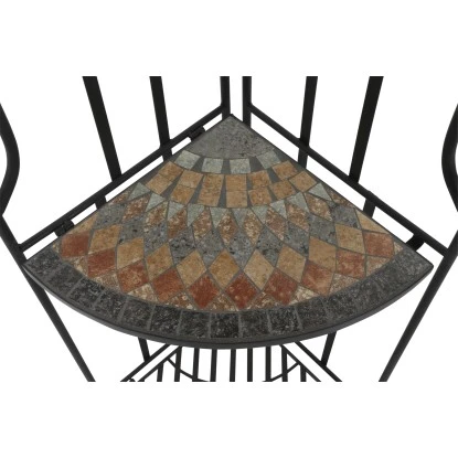 Siena Garden Eckregal Prato Eisen 63 Cm X 29 Cm X 142 Cm Schwarz Mosaik 10 Siena Garden Eckregal Prato Eisen 63 Cm X 29 Cm X 142 Cm Schwarz Mosaik – Bild 10