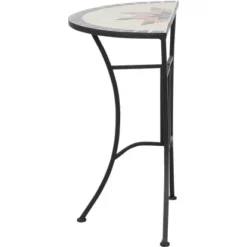 Siena Garden Tisch Stella Eisen 35,5 Cm X 70 Cm X 71 Cm Grau Mosaik -Vitavia Verkäufe 720954 1346 03