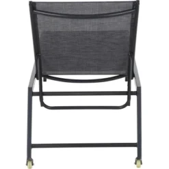 Siena Garden Rollliege Mirena 210 Cm X 65 Cm X 42,5 Cm Silber-Schwarz -Vitavia Verkäufe 721018 1346 04