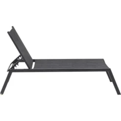 Siena Garden Rollliege Mirena 210 Cm X 65 Cm X 42,5 Cm Silber-Schwarz -Vitavia Verkäufe 721018 1346 11