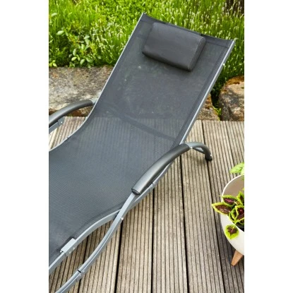 Siena Garden Sonnenliege Tropez 210 Cm X 65 Cm X 42,5 Cm Anthrazit 12 Siena Garden Sonnenliege Tropez 210 Cm X 65 Cm X 42,5 Cm Anthrazit – Bild 12