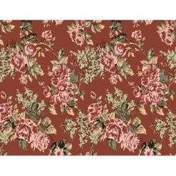 Siena Garden Sesselauflage Xora 110 Cm X 48 Cm X 8 Cm Terracotta Blume