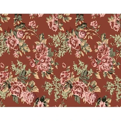 Siena Garden Sesselauflage Xora 110 Cm X 48 Cm X 8 Cm Terracotta Blume 1 Siena Garden Sesselauflage Xora 110 Cm X 48 Cm X 8 Cm Terracotta Blume