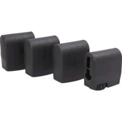 Sieger Fußkappen-Set 4er Grau 25 Mm X 45 Mm